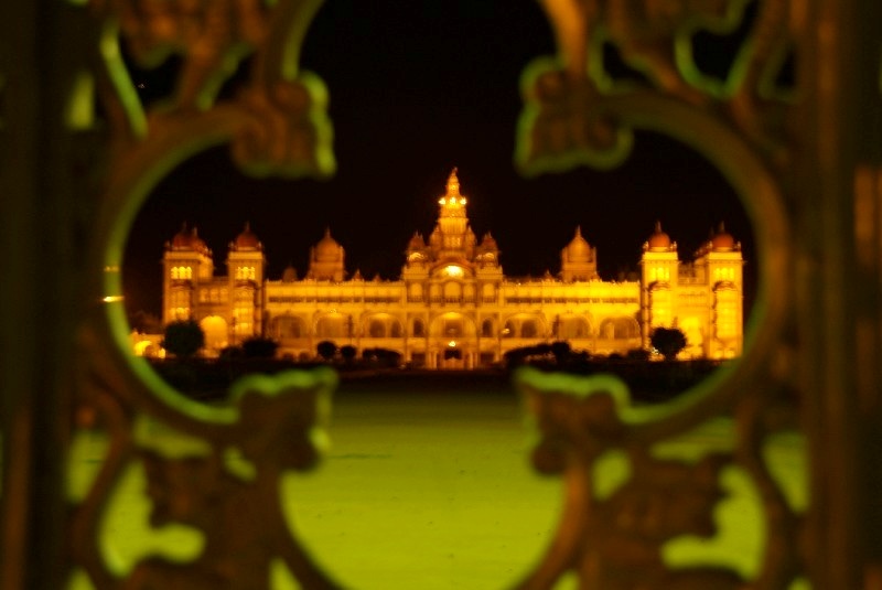 Karnataka, Indien: Stadtpalast in Mysore