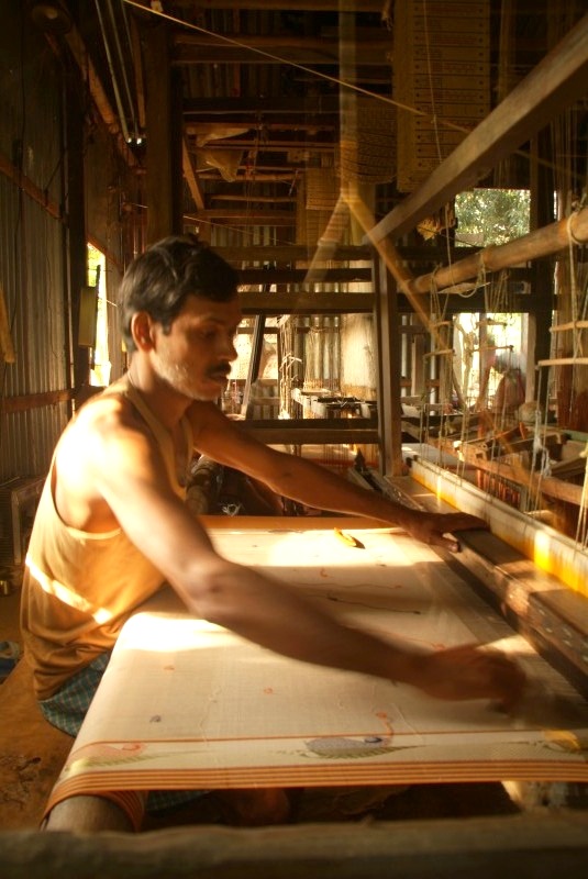 Indien: Teppichfertigungsanlage