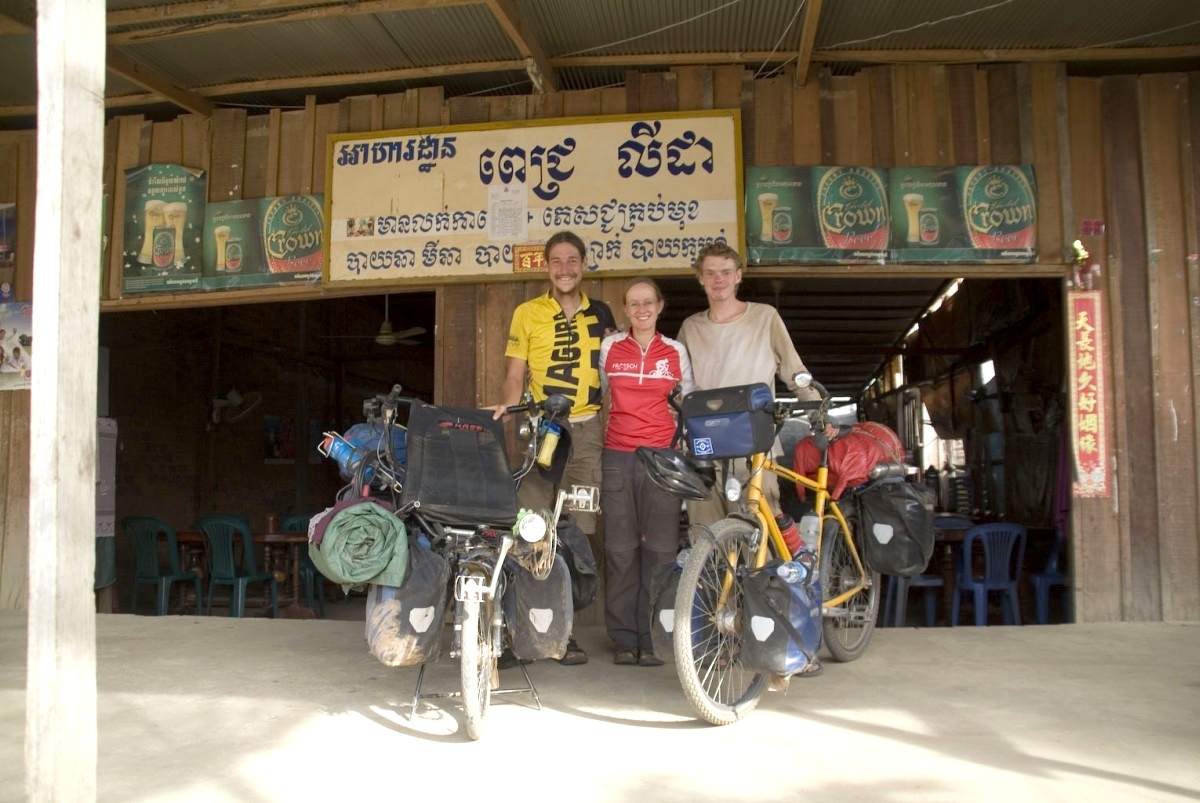 Kambodscha: Wir treffen den Reiseradler Christian